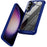 For Samsung Galaxy A57 5G Case Anti-Drop Alloy Lens Frame PC + TPU Phone Cover - Blue - 2