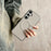 For Samsung Galaxy S26+ Magnetic Case PU Leather + TPU Phone Back Cover - White - 3