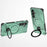 For Samsung Galaxy S26 Magnetic Case Rotating Kickstand TPU PC Shockproof Phone Back Cover - Green - 3