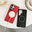 For Samsung Galaxy S26 Ultra Magnetic Case Anti-Drop PU Leather + PC Cover - Red - 2