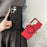 For Samsung Galaxy S26 Ultra Magnetic Case Anti-Drop PU Leather + PC Cover - Red - 3