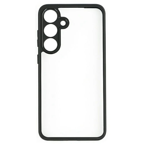 For Samsung Galaxy S26 Phone Case Shockproof PC + TPU Clear Back Cover - Black+Transparent - 1