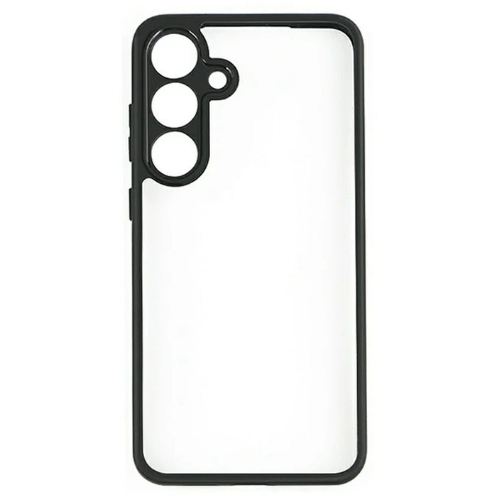 For Samsung Galaxy S26+ Phone Case Shockproof PC + TPU Clear Back Cover - Black+Transparent - 1