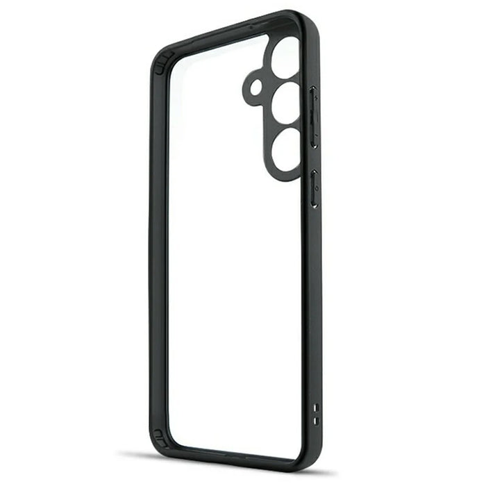 For Samsung Galaxy S26+ Phone Case Shockproof PC + TPU Clear Back Cover - Black+Transparent - 2