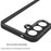 For Samsung Galaxy S26+ Phone Case Shockproof PC + TPU Clear Back Cover - Black+Transparent - 7