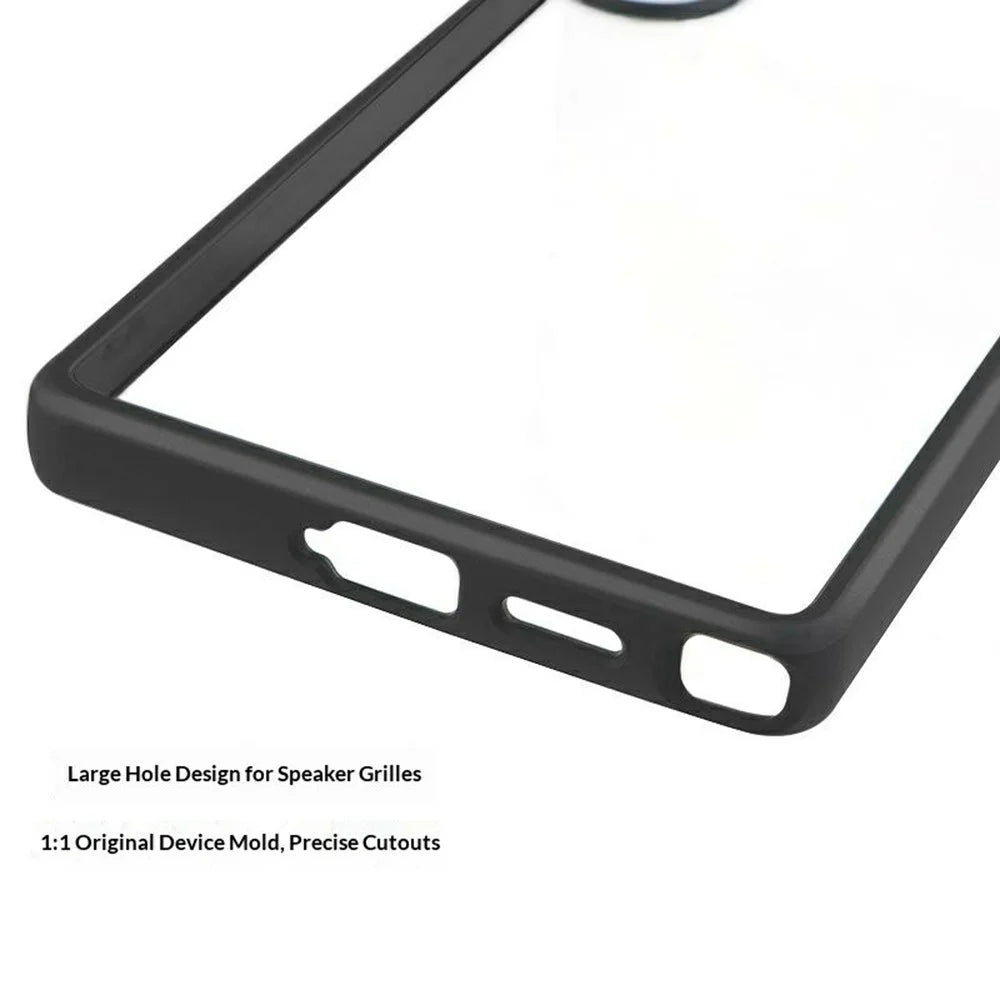 For Samsung Galaxy S26 Ultra Phone Case Shockproof PC + TPU Clear Back Cover - Black+Transparent - 6