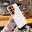 For Samsung Galaxy S26 Ultra Magnetic Case Wave Texture PU Leather Coated PC + TPU Phone Cover - White - 2