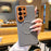 For Samsung Galaxy S26 Magnetic Case Wave Texture PU Leather Coated PC + TPU Phone Cover - Grey - 3
