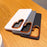 For Samsung Galaxy S26 Magnetic Case Wave Texture PU Leather Coated PC + TPU Phone Cover - Grey - 4