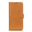 For Samsung Galaxy S26+ Case Stand Cowhide Texture PU Leather Phone Cover - Yellow - 5