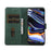 KHAZNEH For Samsung Galaxy S26+ Case Anti Scratch PU Leather Wallet Stand Phone Cover - Green - 2