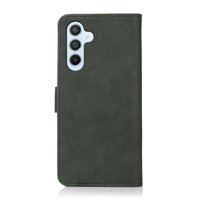 KHAZNEH For Samsung Galaxy S26+ Case Anti Scratch PU Leather Wallet Stand Phone Cover - Green - 7