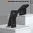 For Samsung Galaxy A37 5G Case PC + TPU Kickstand Phone Back Cover with Camera Slider - Black - 4