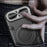 For iPhone Air Case TPU + PC Phone Cover with Kickstand , Slide Lens Window - Black - 6