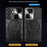 For Samsung Galaxy S26+ Case TPU + PC Phone Cover with Kickstand , Slide Lens Window - Black - 6