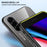 For Samsung Galaxy A57 5G Case Anti-Scratch Tempered Glass + PC + TPU Phone Cover - Gradient Blue Black - 6