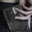 For Samsung Galaxy A36 5G Case TPU + PC Phone Cover with Kickstand , Slide Lens Window - Black - 6