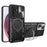 For Samsung Galaxy A26 5G Case TPU + PC Phone Cover with Kickstand , Slide Lens Window - Black - 1