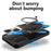 For Samsung Galaxy A26 5G Case TPU + PC Phone Cover with Kickstand , Slide Lens Window - Black - 2