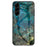 For Samsung Galaxy A57 5G Case Marble Pattern Tempered Glass + PC + TPU Protective Phone Cover - Emerald Marble - 1