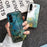 For Samsung Galaxy A57 5G Case Marble Pattern Tempered Glass + PC + TPU Protective Phone Cover - Emerald Marble - 4