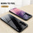 For Samsung Galaxy A37 5G Case Starry Sky Pattern Tempered Glass Phone Cover - Cosmic Starry Sky - 5