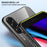 For Samsung Galaxy S26+ Case Anti-Scratch Tempered Glass + PC + TPU Phone Cover - Gradient Rose - 5