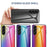 For Samsung Galaxy S26+ Case Tempered Glass Shockproof Phone Cover - Black Fiber - 6