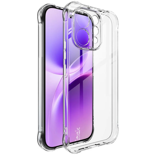 IMAK For vivo S50 5G Case TPU Phone Cover Airbag Shockproof Protection - Transparent - 1