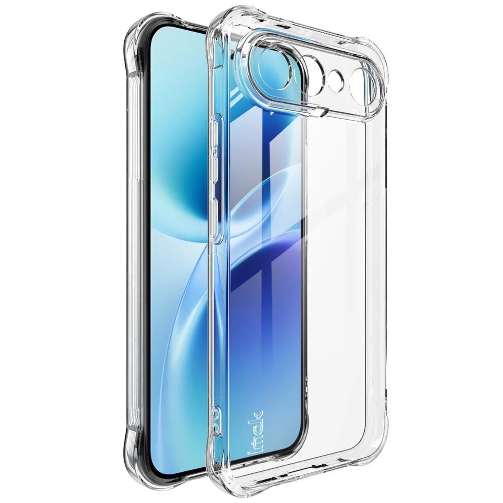 IMAK For vivo X300 FE 5G / S50 Pro mini 5G Case TPU Phone Cover Airbag Shockproof Protection - Transparent - 1