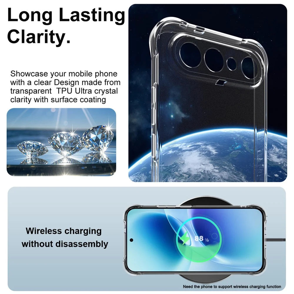 IMAK For vivo X300 FE 5G / S50 Pro mini 5G Case TPU Phone Cover Airbag Shockproof Protection - Transparent - 6