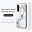 For Samsung Galaxy A27 5G Case Marble Pattern Tempered Glass + PC + TPU Protective Phone Cover - Black Marble - 7