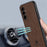 ANNYOJO For Samsung Galaxy A27 5G Case PU Leather + PC + TPU Anti Drop Phone Back Cover - Grey - 2