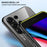For Samsung Galaxy S26 Ultra Case Anti-Scratch Tempered Glass + PC + TPU Phone Cover - Gradient Red Black - 5