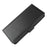 For iPhone 13 Pro Max Wallet Case with Dual Magnetic Clasp Litchi Textured Leather Flip Stand Phone Cover - Black - 4