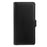 For iPhone 15 Plus Wallet Case with Dual Magnetic Clasp Litchi Textured Leather Flip Stand Phone Cover - Black - 5