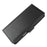 For iPhone 16 Plus Wallet Case with Dual Magnetic Clasp Litchi Textured Leather Flip Stand Phone Cover - Black - 4
