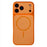 For iPhone 18 Pro Max / 17 Pro Max Case Compatible with MagSafe Dual Color Skin Touch TPU PC Shockproof Phone Cover - Orange - 1