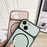 For iPhone 15 Case Compatible with MagSafe Dual Color Skin Touch TPU PC Shockproof Phone Cover - White - 3