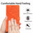 For iPhone 15 Pro Stand Case Tree-and-Cat Pattern PU Leather Wallet Protective Phone Cover with Wrist Strap - Orange - 6