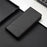 For Samsung Galaxy S26 Wallet Case Line Imprinted Leather Stand Phone Cover with Wrist Strap - Black - 6