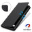 For Sony Xperia 1 IV 5G Case Stand Wallet Litchi Texture Leather Flip Phone Cover with Strap - Black - 5