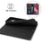For Google Pixel 9a Case Stand Wallet Litchi Texture Leather Flip Phone Cover with Strap - Black - 6