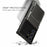 For Samsung Galaxy S26 Ultra Case PC + TPU Dual Layer Back Phone Cover with Card Holder - Black - 6