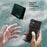 For Samsung Galaxy S26 Case PC + TPU Dual Layer Back Phone Cover with Card Holder - Black - 6