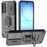 For Samsung Galaxy S26 Case PC + TPU Kickstand Phone Protector with Lens Cover - Black - 1
