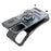 For Samsung Galaxy S26 Case PC + TPU Kickstand Phone Protector with Lens Cover - Black - 4