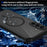For Samsung Galaxy A37 5G Magnetic Case Skin Touch Matte PC + TPU Anti-Drop Phone Cover - Black - Translucent - 4