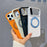 For iPhone 18 Pro Max / 17 Pro Max Liquid Silicone Case PC Aluminium Alloy Magnetic Phone Back Cover with Kickastand Compatible with MagSafe - Orange - 5