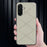 For Samsung Galaxy S26 Case X-Patterned TPU PU Leather PC Anti-Drop Phone Cover - Grey - 5